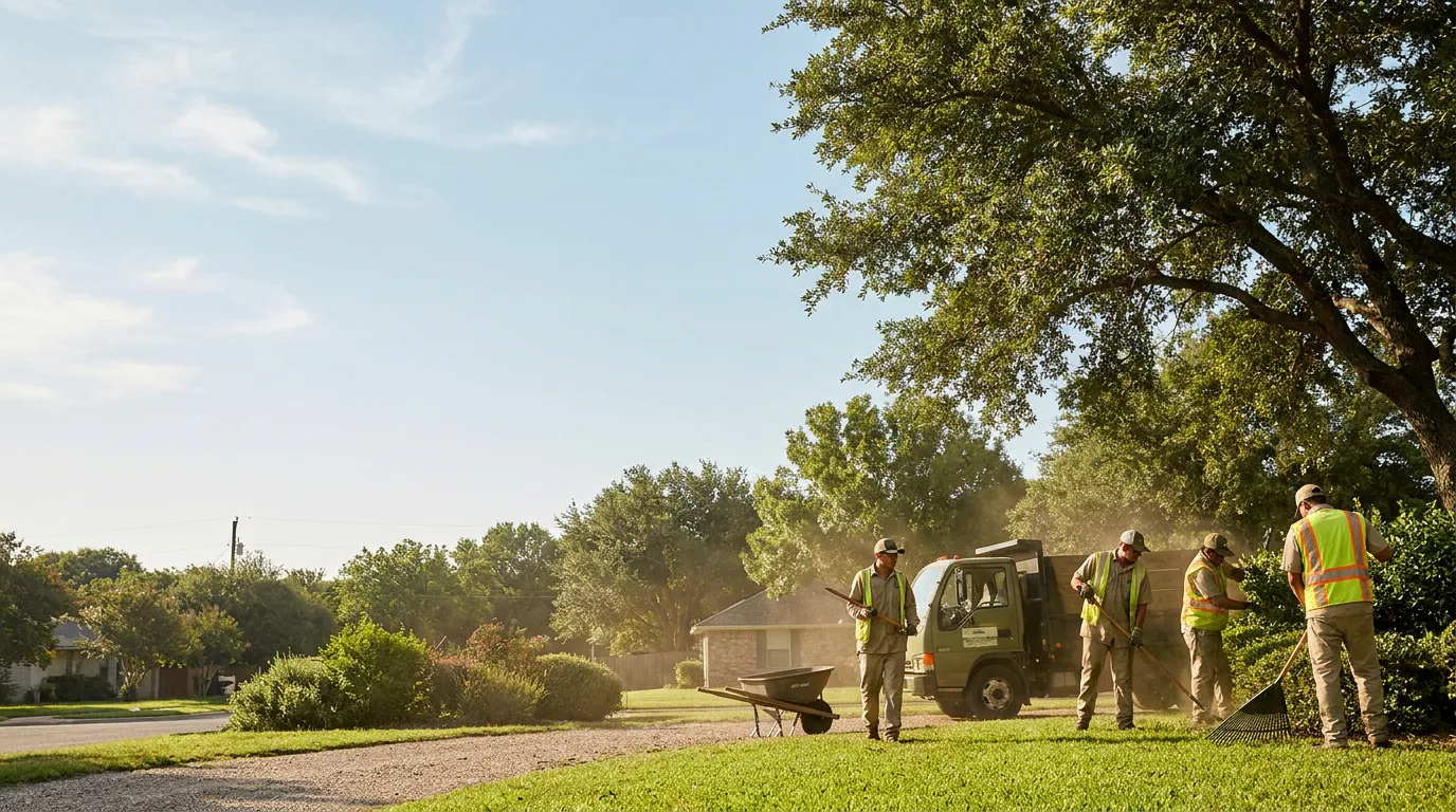 Landscaping in De Leon, TX near me